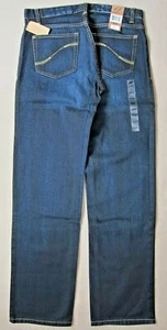 DKNY Straight Jean. W 32,33,38 L32,34.100% Cotton. NWT. Zip Fly. Indigo - Picture 1 of 9