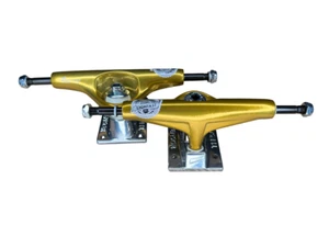 NUEVO Tensor Trucks Mag Light Skateboard Trucks Dorado/Plateado 5.25 Reg. Juego de 2 - Imagen 1 de 5