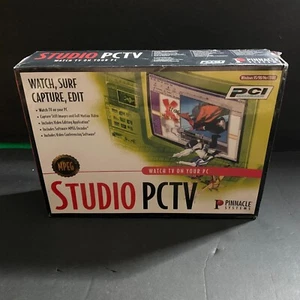 Pinnacle Systems Studio PCTV Windows 95 98 2000 Watch TV On Your PC - Picture 1 of 7