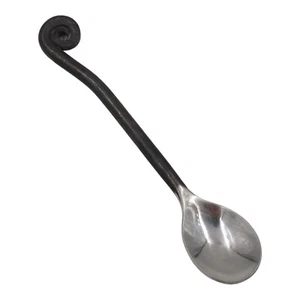 Cuchara con mango de caracol Scroll 5 1/8" cucharadita Demitasse para niños 18/10 acero inoxidable - Imagen 1 de 5