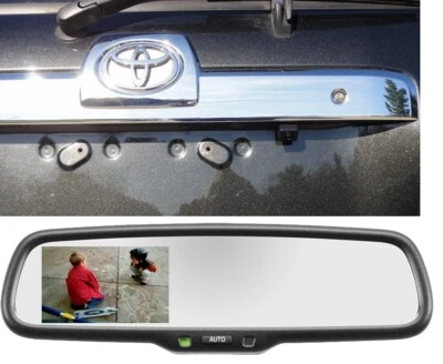 Premium Backup Camera, Gentex® Video Mirror, Fits 2003-2015 Toyota® 4Runner - Image 1 of 4