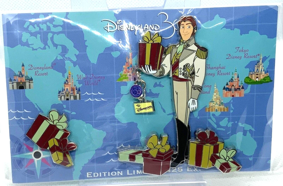 Disney DLP 2022 Navidad 30 Aniversario Frozen Hans LE 425 Pin Foto 1 de 1