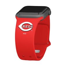 Game Time Cincinnati Reds Apple Compatible Silicone Apple Watch Band
