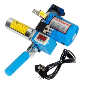 200W Fabric Cutting Machine Cloth End Cutter Tracker LCD Auto Sharpening 18000r - Picture 1 of 7