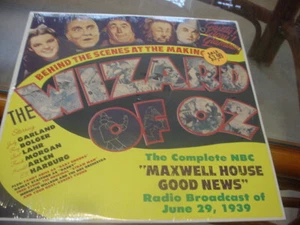 WIZARD OF OZ radio cast, still SEALED lp on JASS SEVENTEEN, 1988 MONO - Imagen 1 de 2