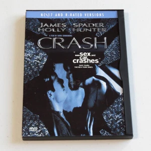 Crash (DVD, 1996 Movie) James Spader Holly Hunter NC-17 & R-Rated Versions - Picture 1 of 9
