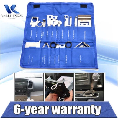 Trim Removal Tool Car Upholstery Repair Kit Auto Door Audio Panel Clips Pry - Image 1 of 4