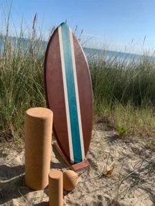 Principiante y profesional Balance Board + soporte de suelo / woodybalance Board, Balanceboard - Imagen 1 de 6