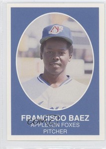 1990 Boxscores Enterprises Appleton Foxes Francisco Baez #3