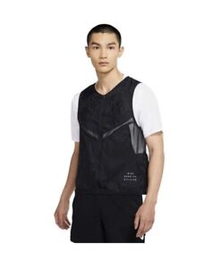 Nike Run Division • Pinnacle Running Vest, Black Size Medium DA1319-010 $130 
