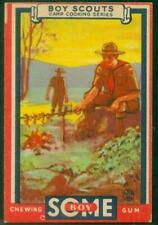 R26 Goudey Chewing Gum, Boy Scouts, 1933, No 34, Sliced Meat and Potatoes on...