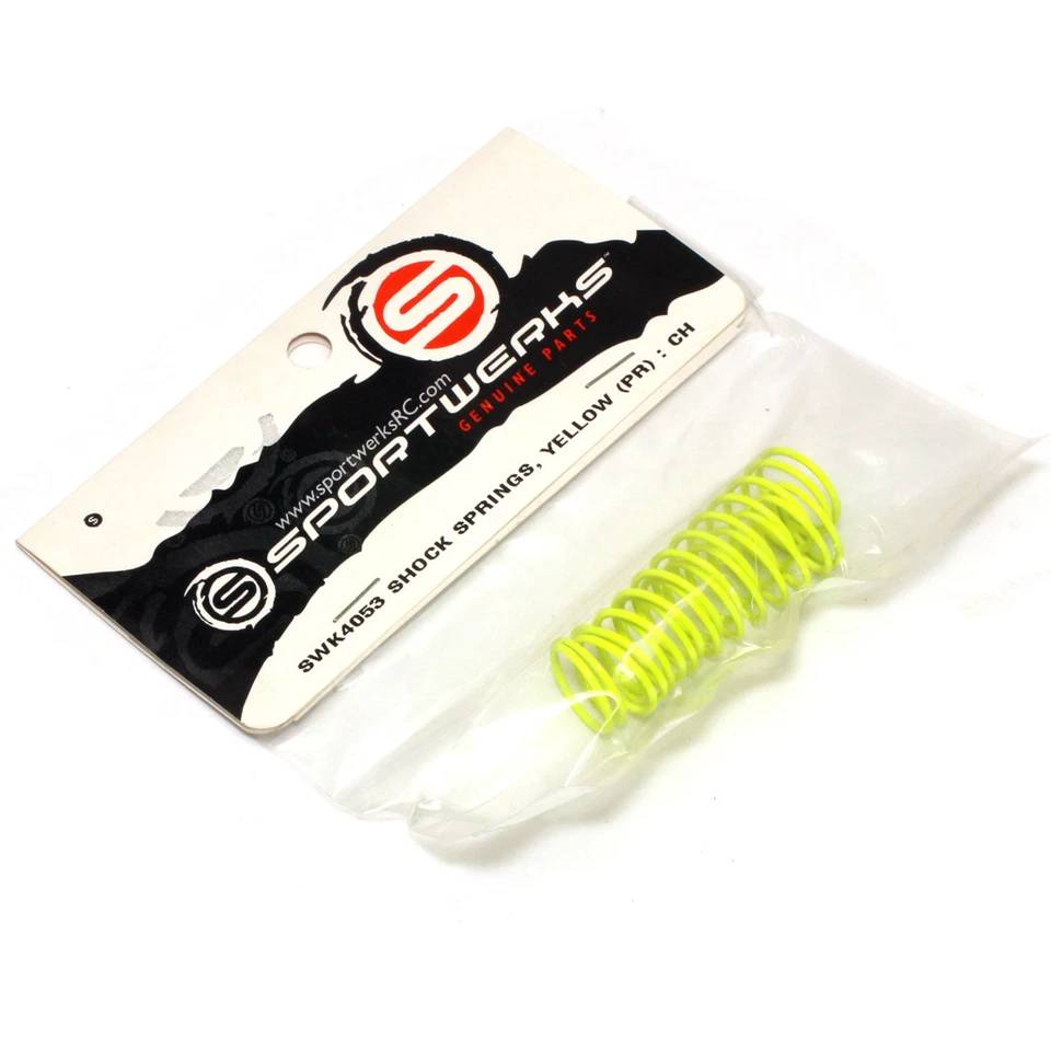 Sportwerks Chaos Shock Springs, Yellow (2) SWK4053  - Image 1 of 1