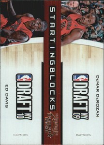 2010-11 Playoff Contenders Starting Blocks Basketball Card #11 DeRozan/Davis