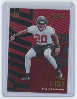 2018 PANINI ABSOLUTE ISAIAH OLIVER ROOKIE . ATLANTA FALCONS #146 - Image 1 of 2