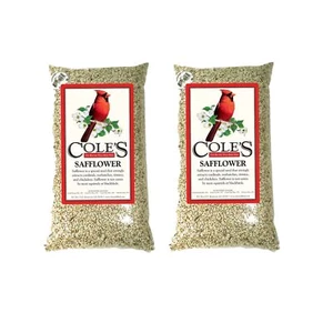Coles CWBSA10 Wild Bird Products, Bird Seed Safflower, 10 LB Bag (2 Pack) - Picture 1 of 3