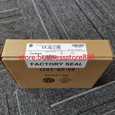 New Factory Sealed AB 1756-M08SE /B ControlLogix 8-Axis Sercos Interface Module - Image 1 of 4