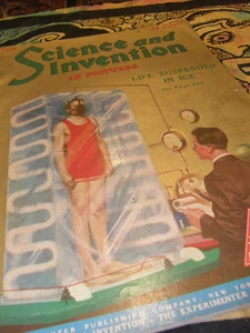 SCIENCE AND INVENTION magazine September 1925 - Frank R. Paul, Airplanes in war - Picture 1 of 5