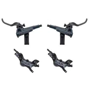Freno de disco delantero o trasero Shimano Deore SLX BL-M7100+BR-M7120 4 pistones o par - Imagen 1 de 5