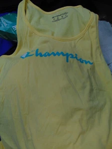 Champion Athletic Tank Women’s Medium Muscle Sleeveless Activewear top shirt y - Picture 1 of 1