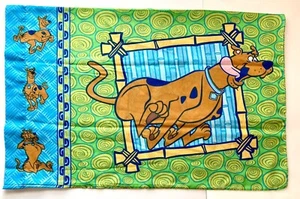 Vintage Disney Scooby Doo Twin Flat/Fitted/2 Pillowcases Sheet Set Dan River USA - Picture 1 of 12