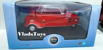 Автомобиль-пузырь Oxford Automobile 1:18 Messerschmitt KR200 - сардинский красный 18MBC001 - Изображение 1 из 4
