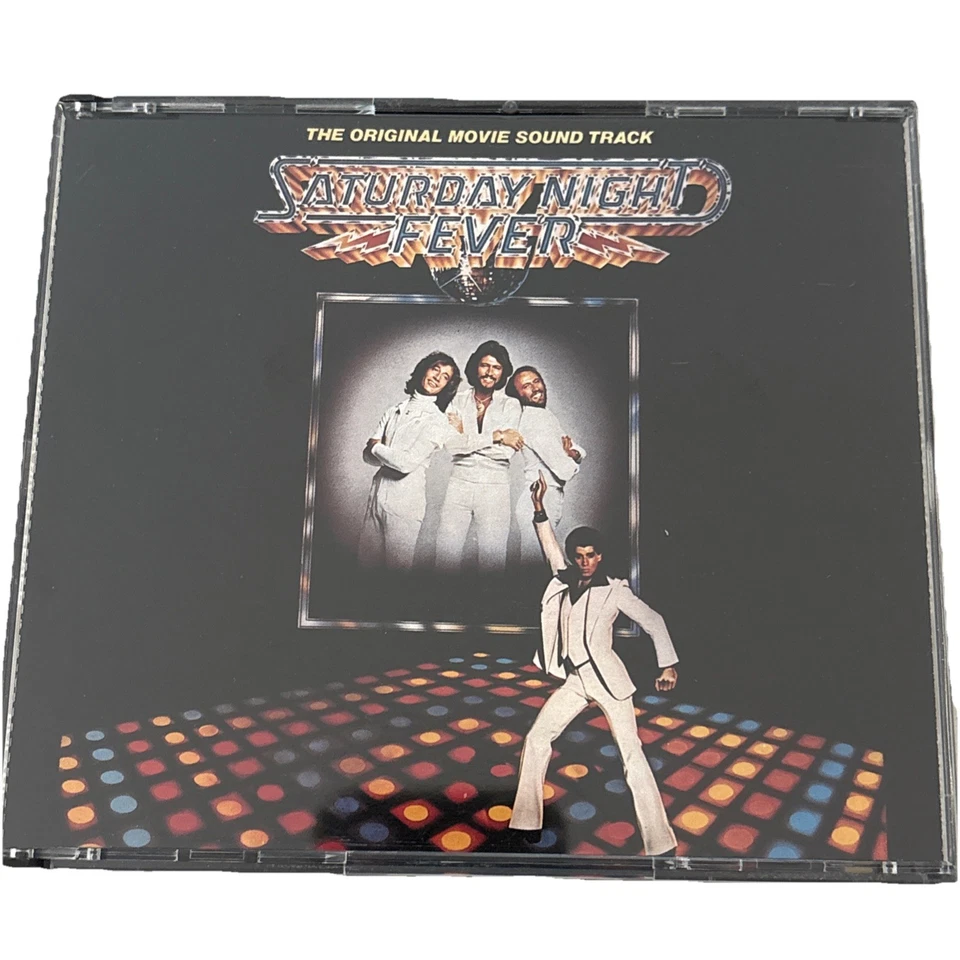 Saturday Night Fever Promo Cd 1977 Disco Polygram Movie Soundtrack  Vintage - Image 1 of 4