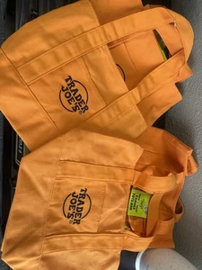 Mini bolso de mano Trader Joe’s naranja 4 (paquete de 4) *edición limitada* - Imagen 1 de 3