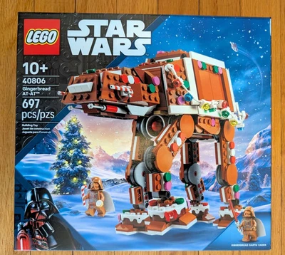 LEGO 40806 STAR WARS GINGERBREAD AT-AT WALKER -NEW & SEALED SHIPS FAST - Image 1 of 4
