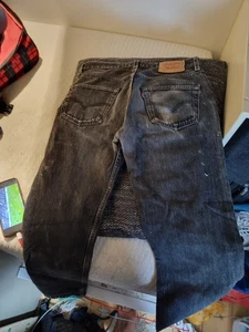LEVI STRAUSS Original Herren Jeans Hose 501 W32 L26 Blau - Bild 1 von 4