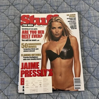 Stuff #19 Jaime Pressly Mena Suvari Estella Warren June 2001 - Image 1 of 3