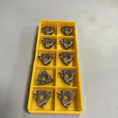 10pcs 55° 16IR AG55 15TF Internal Threading Carbide Insets Left for SNR SEL - Image 1 of 4