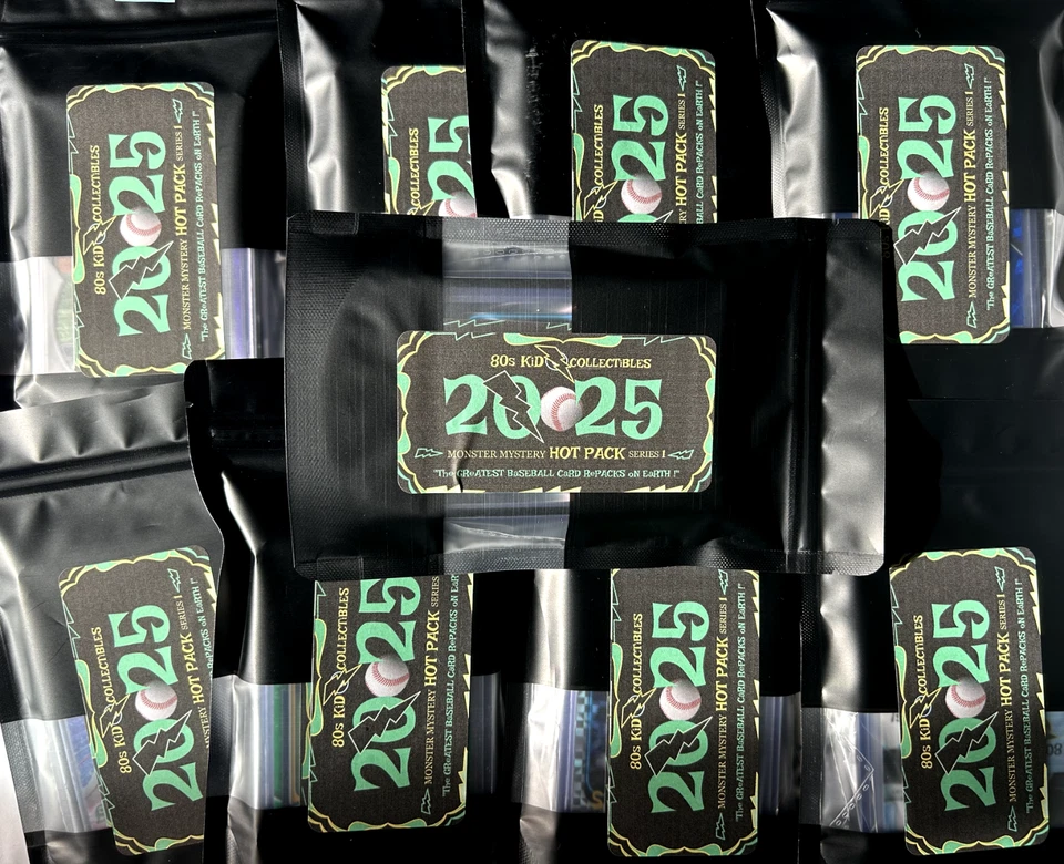 2025 MONSTER MLB HOT PACK Series II (2 HiTS 1 ViNTAGE) ALL🔥FiRE - Image 1 of 1