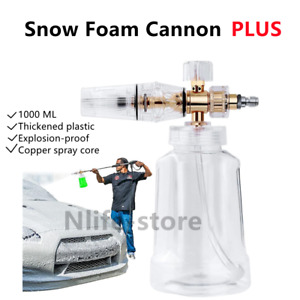 Snow Foam Cannon Soap Bottle 1L Sprayer Lance Pressure Washer Gun Jet Car Wash