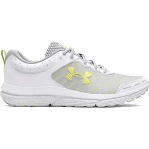 Under Armour Womens Charged Assert 10 White 3026179-110 Running Shoes Size 8.5 - Picture 1 of 8