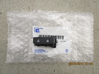 07-10 INTERRUPTOR DE CERRADURA DE PUERTA LADO IZQUIERDO CONDUCTOR DELANTERO SATURN OUTLOOK XE XR NUEVO 15263416 Foto 1 de 2