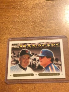 1993 Topps Gold Baseball # 509 Managers Jeff Torborg Tom Kelly - Imagen 1 de 2