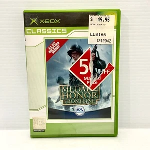 Medal Of Honor Frontline + Manual - Xbox Original - Tested & Working - Picture 1 of 4
