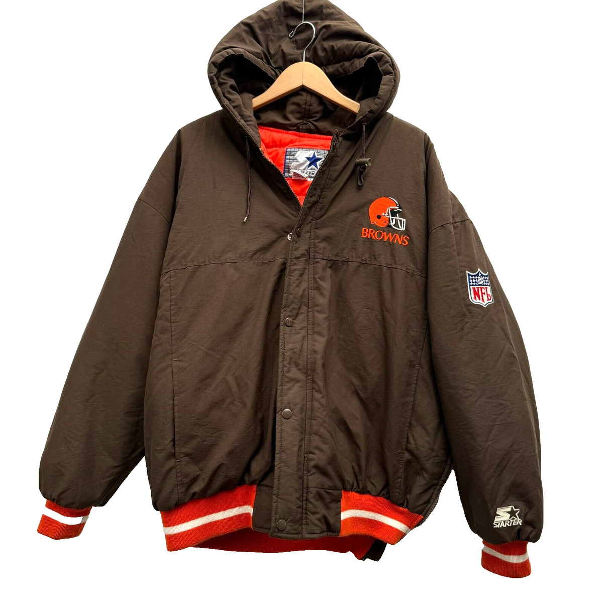 Starter Cleveland Browns NFL Jackets for sale | eBay Starter Cleveland Browns NFL Jackets for sale | eBay