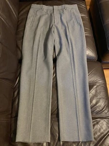 DKNY Men's Dress Pants Gray Flat front Size 33x33 NWT - Picture 1 of 11