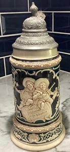 Vintage Reinhold Hanke (.?Antique German Beer Stein - Picture 1 of 6