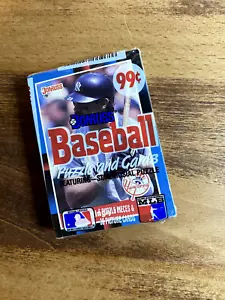 NE1W* 1987 Sealed Donruss Leaf Baseball Cello pack - 36 cards - Picture 1 of 3
