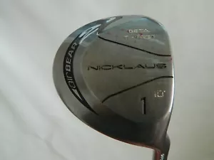 Nicklaus Air Bear 2 Golf Club Driver 10* #1 Beta Ti-Face Steel Shaft w/Cover - Picture 1 of 10