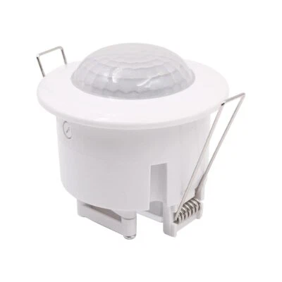 360 Degrés PIR Détecteur de Mouvement Blanc Encastré au Plafond Détecteur de ... - Photo 1/4