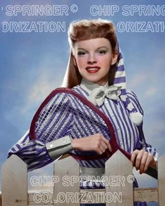 JUDY GARLAND Stars in MEET ME IN ST. LOUIS | 8x10 COLOR Photo by CHIP SPRINGER - Picture 1 of 1