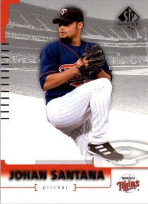 2004 SP Authentic #17 Johan Santana - NM-MT - Image 1 of 2