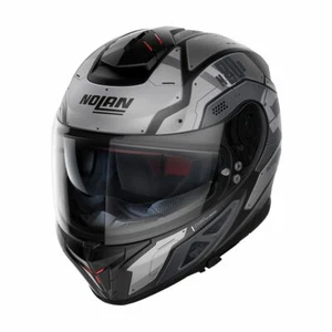 Casco Integral N80-8 Starscream N-Com Negro Gris Mate Nolan Talla S - Imagen 1 de 1