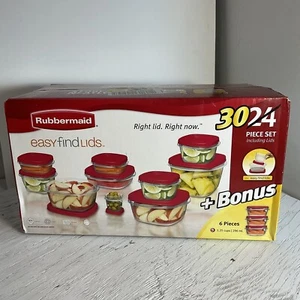 Rubbermaid Easy Find Lids 30 Piece Set KitchenGnu - Picture 1 of 13