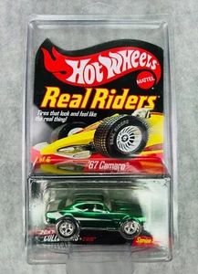 🇺🇸Hot Wheels RLC Serie 5 Real Riders 1/6 '67 Camaro Verde 1082/11000 H9🇺🇸 - Imagen 1 de 9