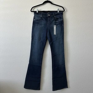 Kut From The Kloth Farrah Baby Bootcut Blue Jeans Size 2 - Picture 1 of 6