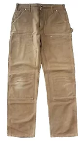 Carhartt B01 Double Front Duck Pants 34x34 - Picture 1 of 9